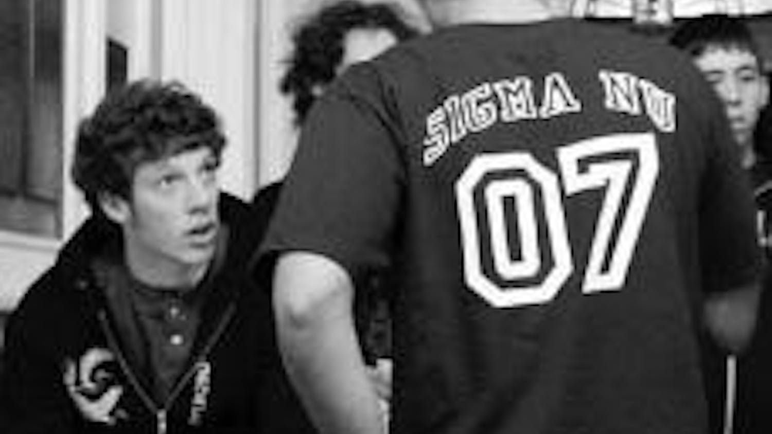 Cheesesteaks in hand, frats begin spring rush