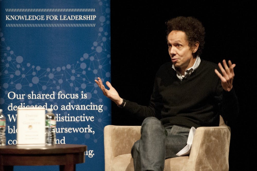 Malcolm Gladwell speaks at Authors@Wharton