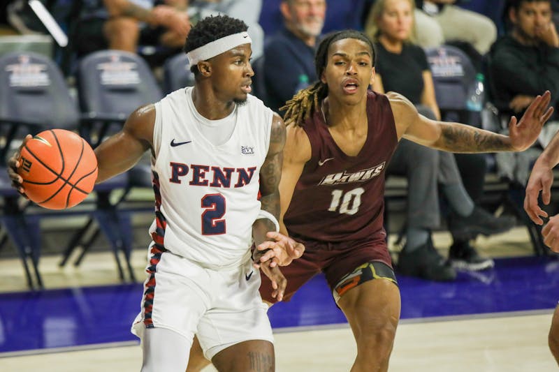 Season-high 17 turnovers sink Penn men’s basketball in clash with Penn State