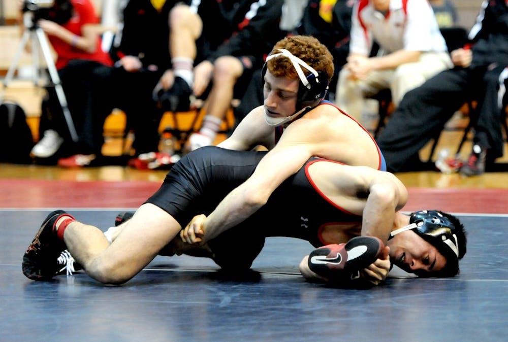 	Senior Geoffrey Bostany picked up his first career victory in a dual meet against Bloomsburg in 2011. Then a sophomore, Bostany will now face the Huskies for a final time when Penn and Bloomsburg meet at the Grapple at the Garden on Nov. 30, looking to get back on track after missing most of last season with an injury.