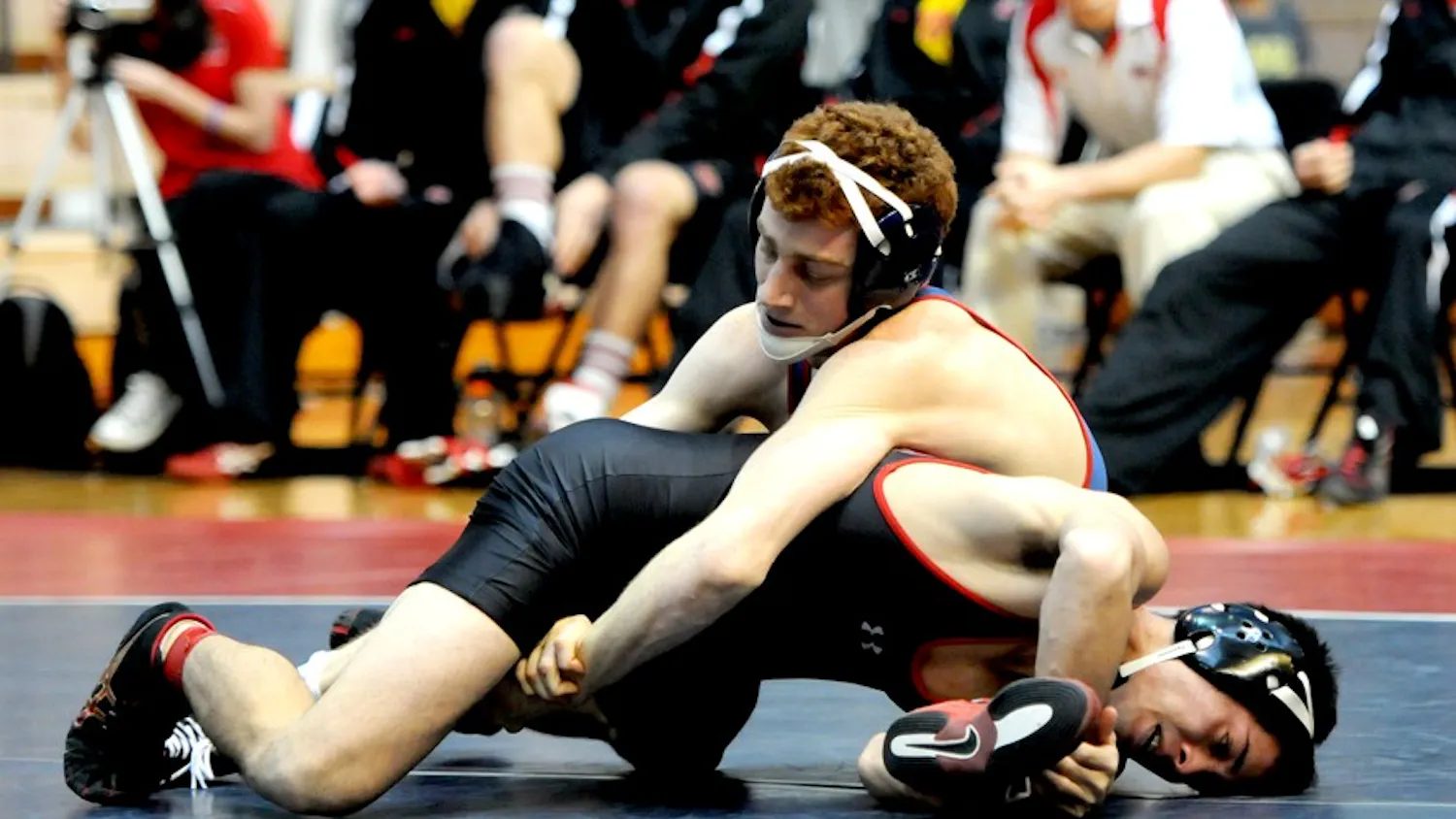 Senior Geoffrey Bostany picked up his first career victory in a dual meet against Bloomsburg in 2011. Then a sophomore, Bostany will now face the Huskies for a final time when Penn and Bloomsburg meet at the Grapple at the Garden on Nov. 30, looking to get back on track after missing most of last season with an injury.