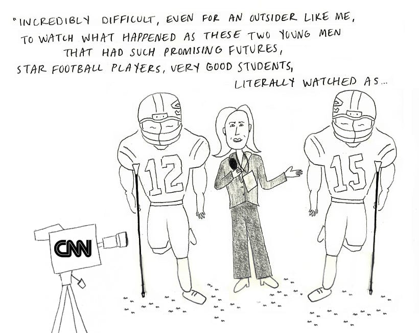 Charlotte Pope | Steubenville players sprained ankles