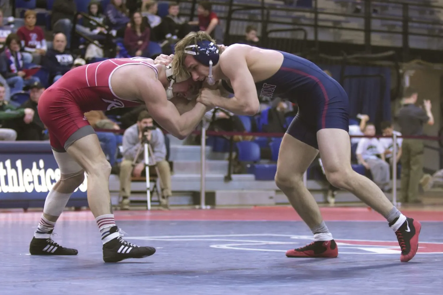 One of the top seeds in the 165-pound weight class, Penn men's wrestling senior captain Brooks Martino is one of several Quakers who could make progress toward NCAA qualification this weekend.
