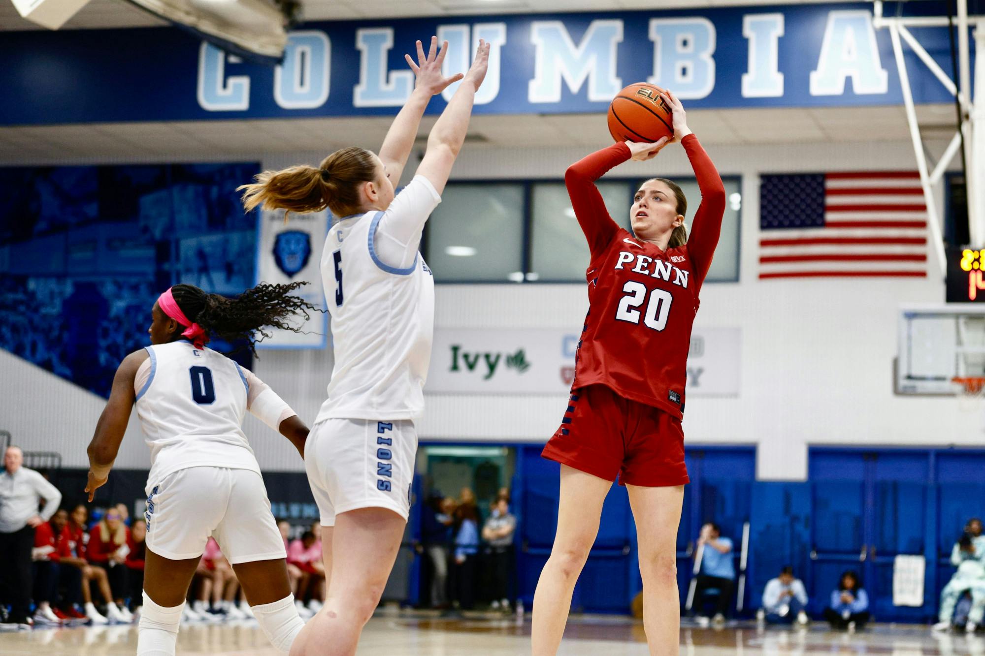 Peize Wang (WBB vs Columbia 2/14/26) 