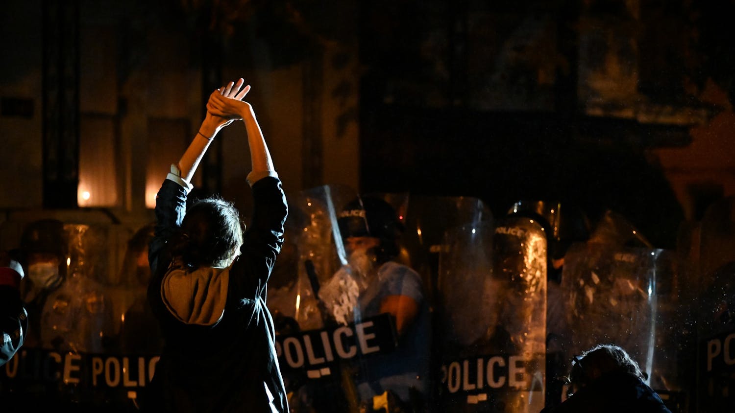 West Philadelphia Protest Civil Unrest Walter Wallace Shooting Police Hands Up Dont Shoot.jpg