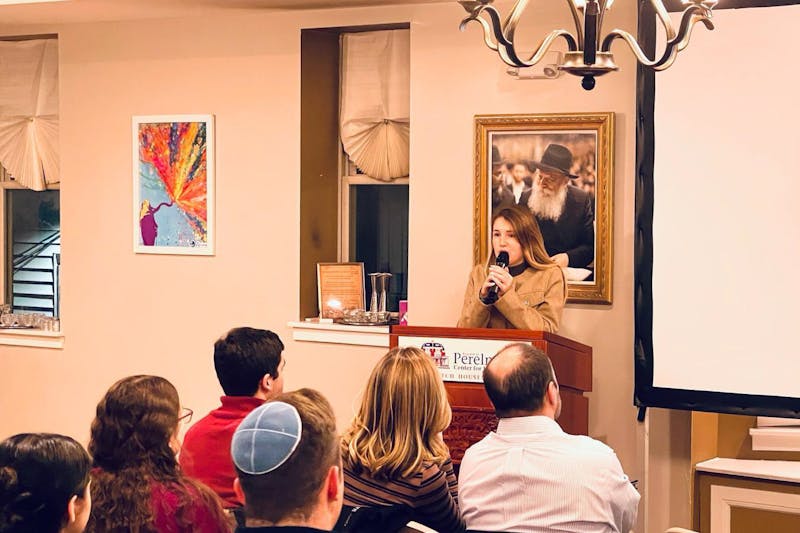 Oct. 7 Hamas attacks survivor recounts escape, recovery at Penn Chabad House event