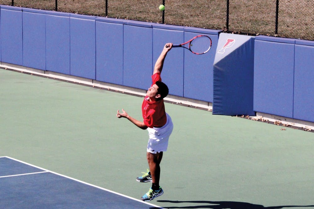 Men's Tennis vs. Harvard