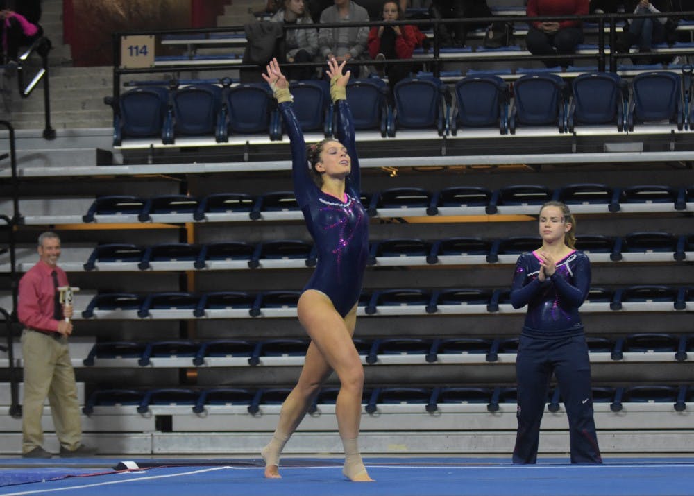 After a strong 9.800 showing on the balance beam last week at Temple, sophomore Nicole Swirbalus is amped to help Penn gymnastics to its first ECAC title in four years.