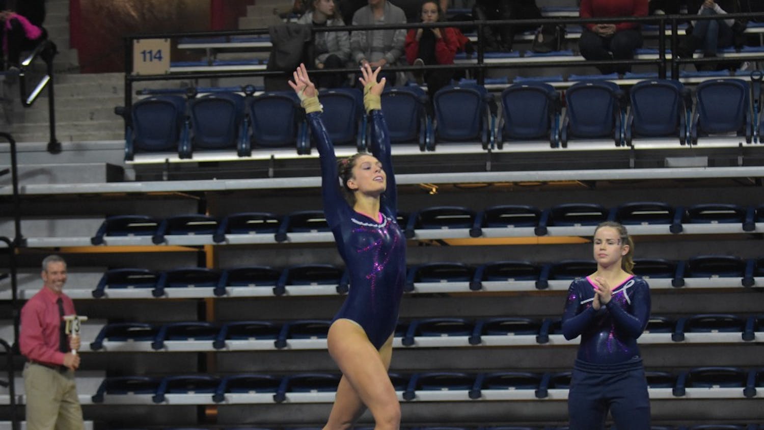 After a strong 9.800 showing on the balance beam last week at Temple, sophomore Nicole Swirbalus is amped to help Penn gymnastics to its first ECAC title in four years.