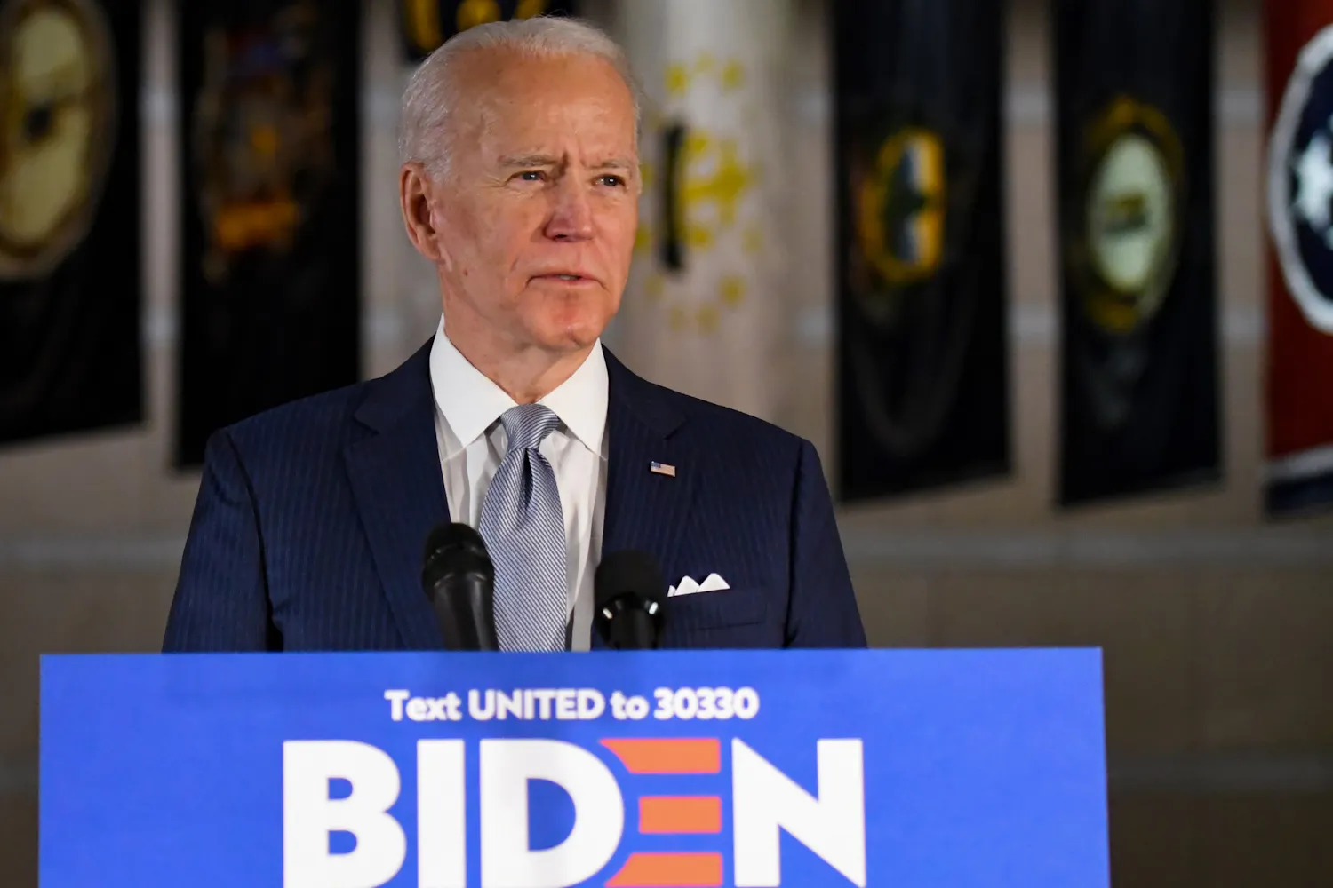 Joe Biden National Constitution Center March 10 2020