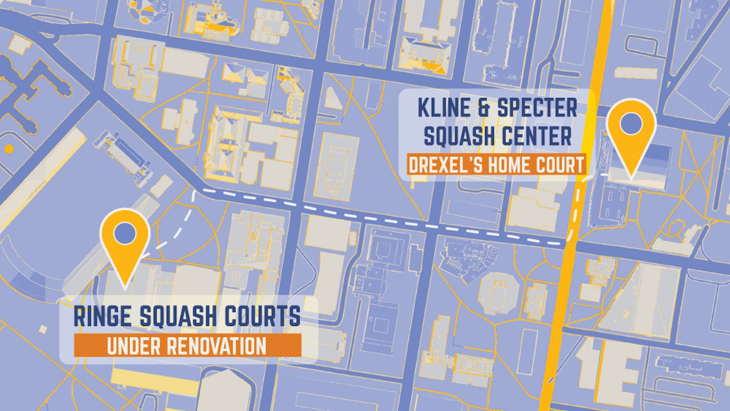 penn drexel squash graphic
