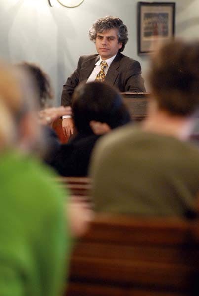 Icons of both peace, political divide