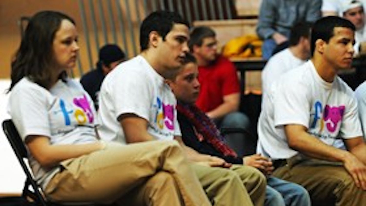 Athletes serve it up for greater good