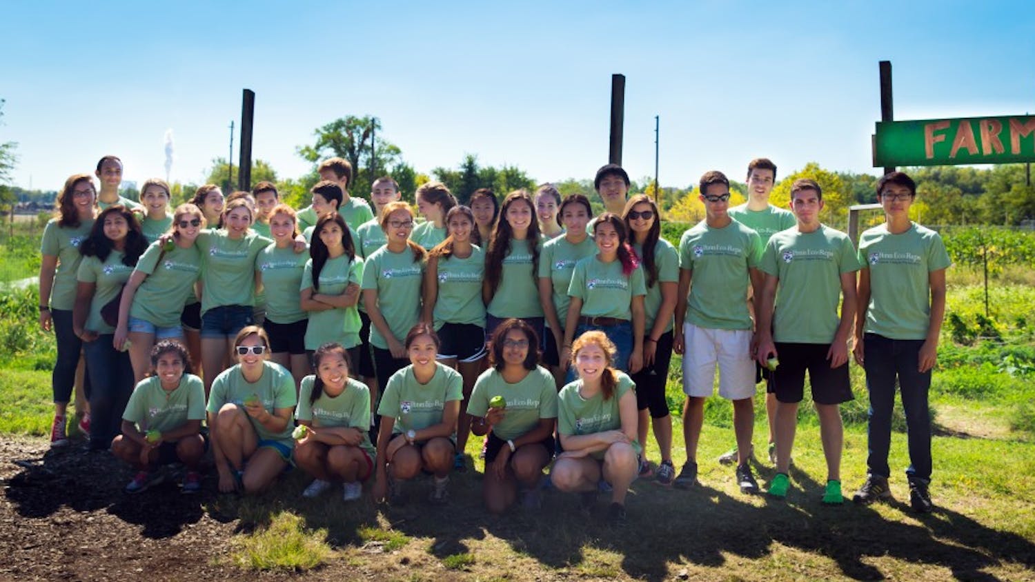 Recently the Eco-Reps held a community service event at Bartram’s Gardens.