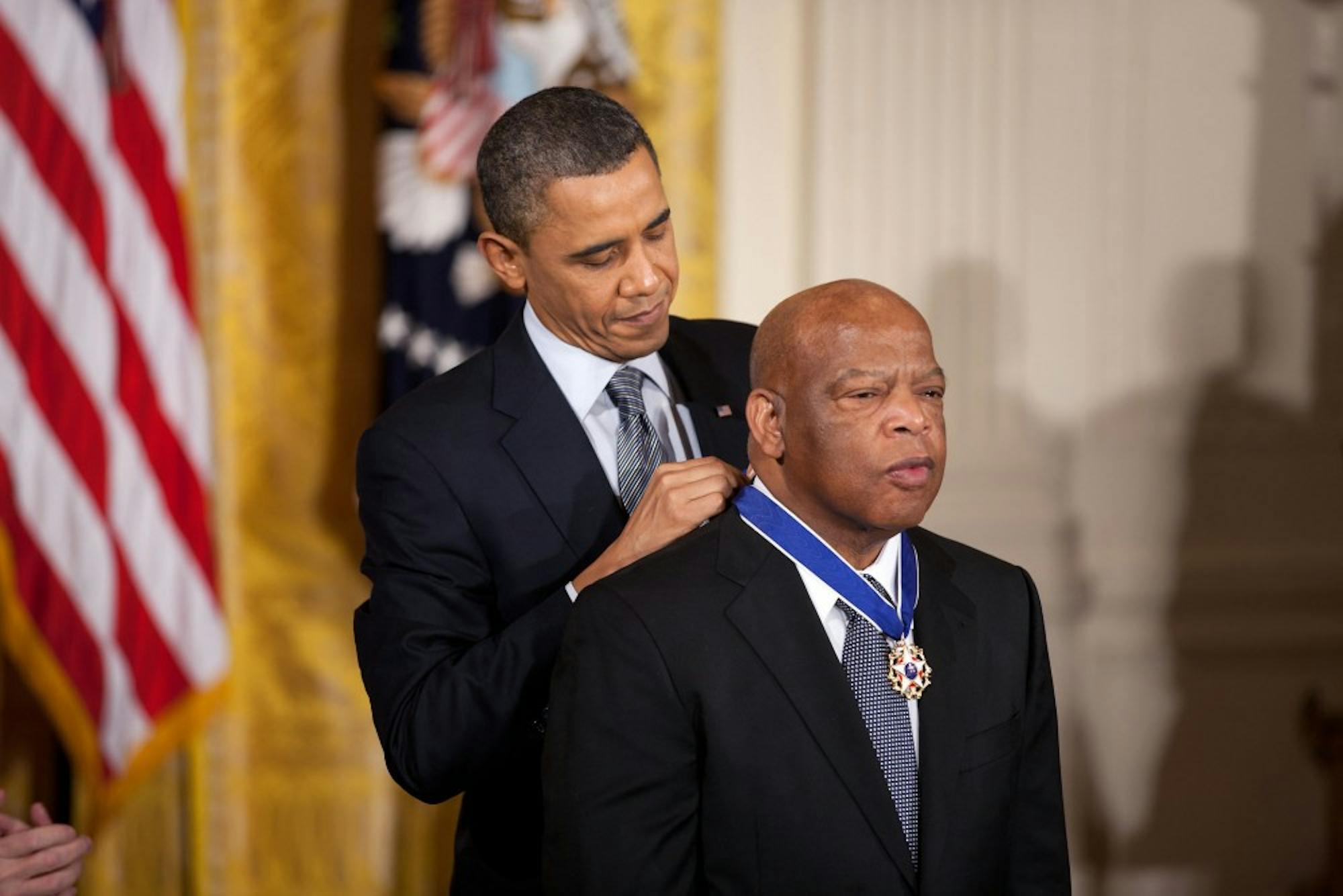 John Lewis and Barack Obama