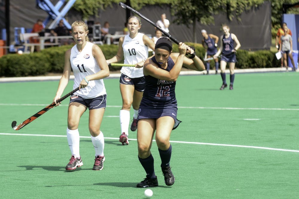 Now a senior captain for Penn field hockey, attacker Elizabeth Hitti — who finished in the top 10 in the Ivy League in both goals and assists last year — remains one of the Quakers' respected veteran leaders.