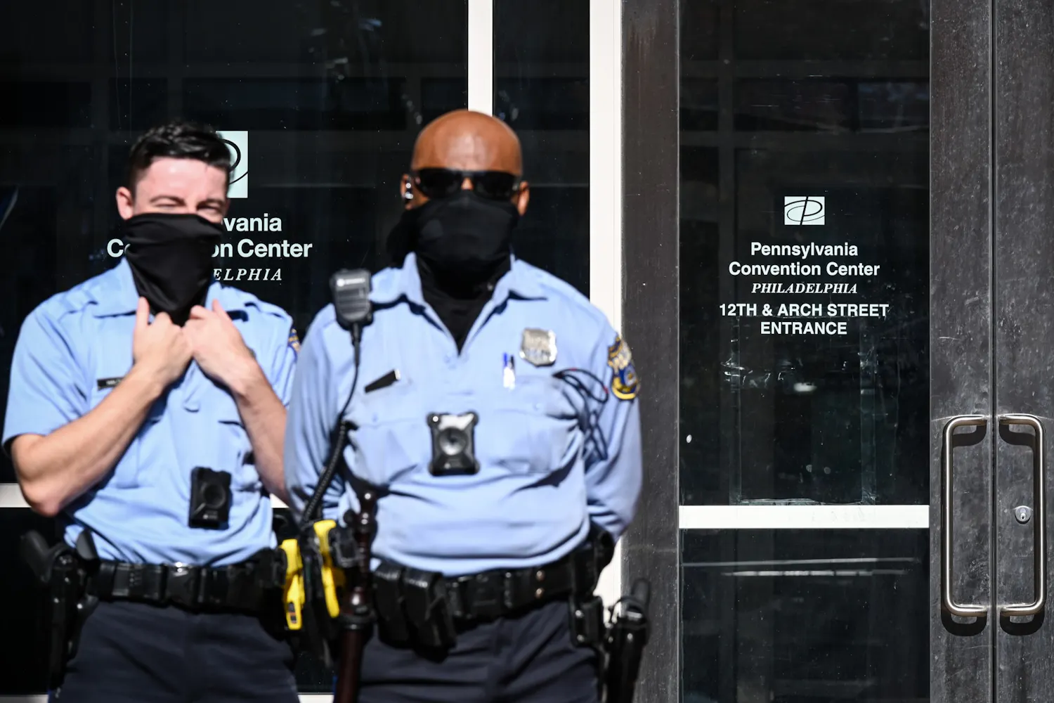 Pennsylvania Convention Center Philadelphia Police Officers.jpg