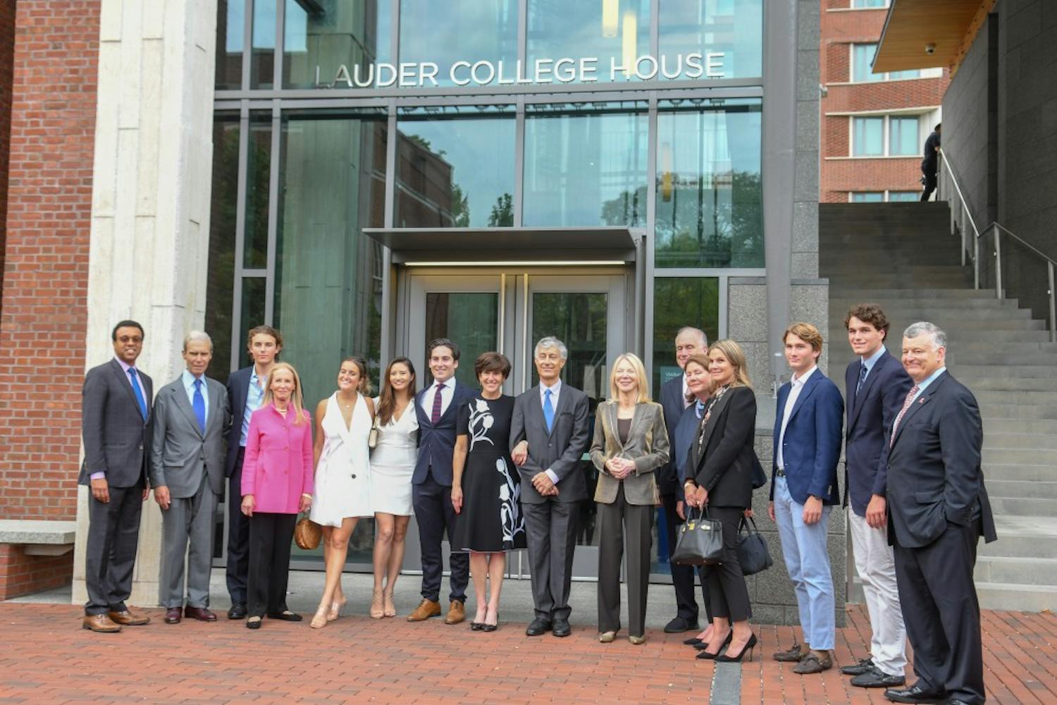 New College House Renaming Lauder Family