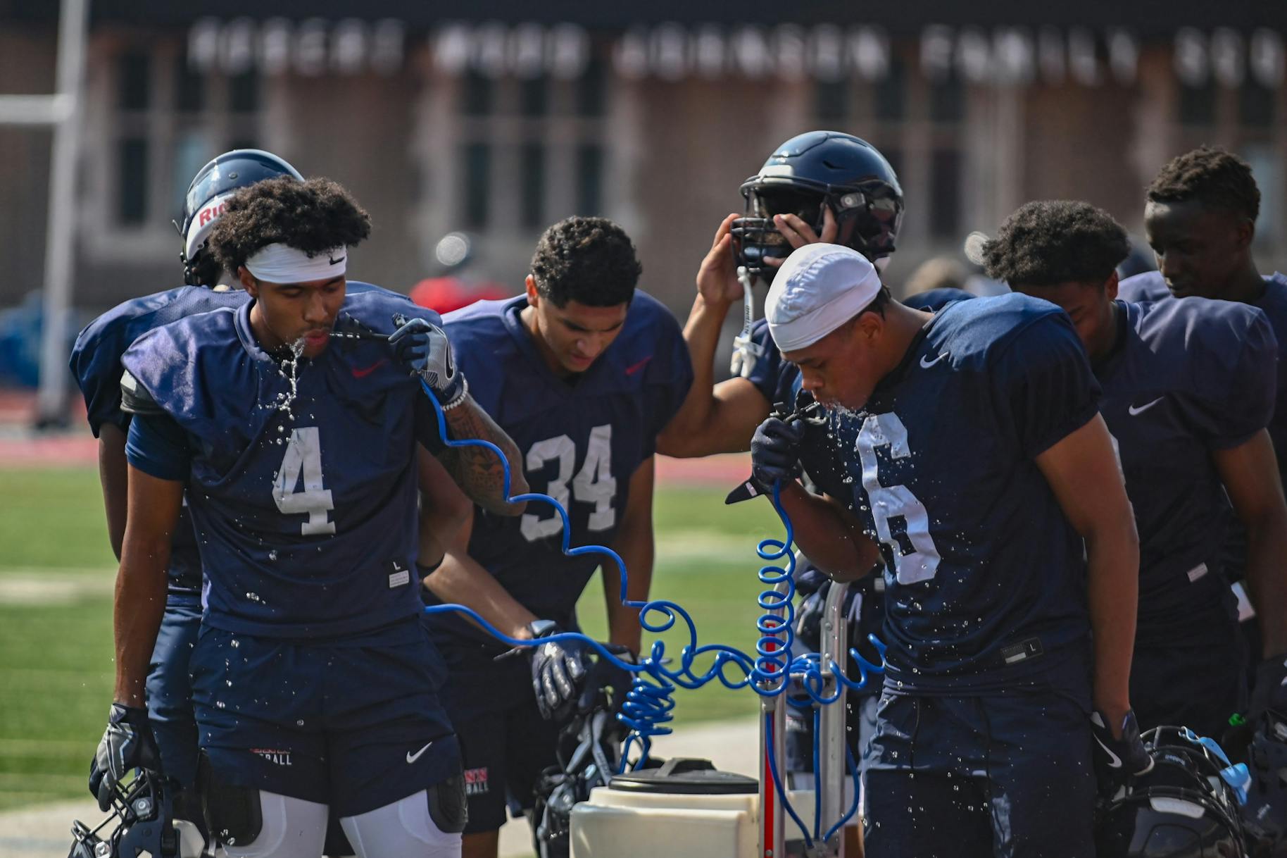 08-24-24 Football Pre-season practice (Weining Ding)