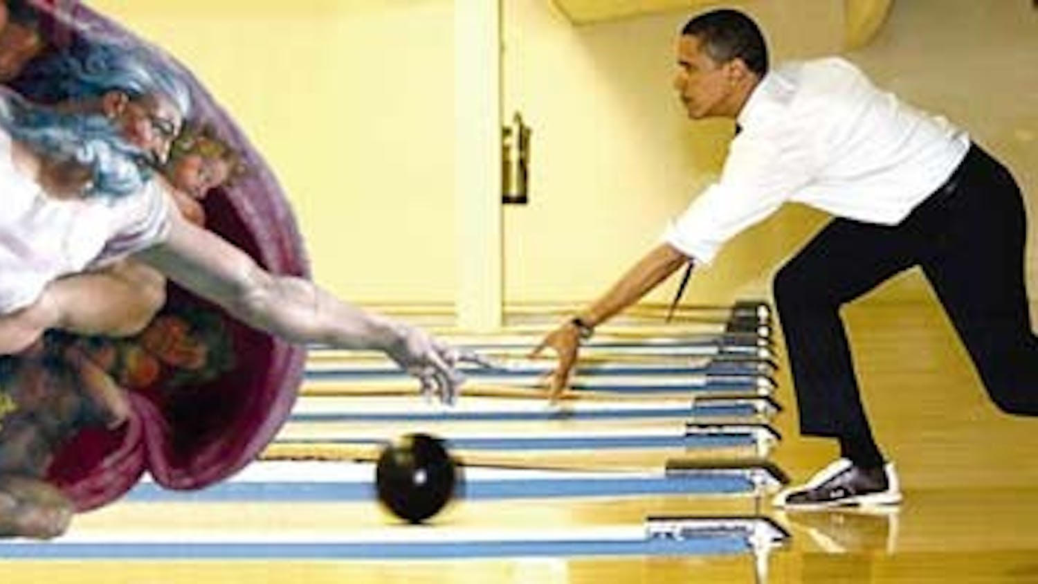 *Obama defeats Hillary in bowl-off at Strikes