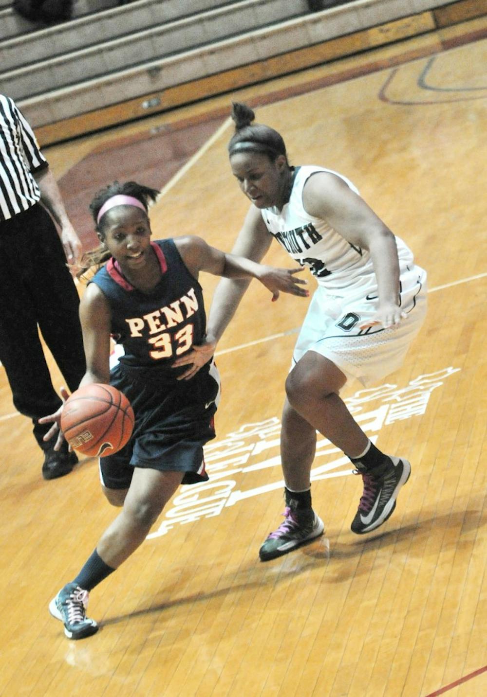 Womens Hoops v. Dartmouth. Penn won