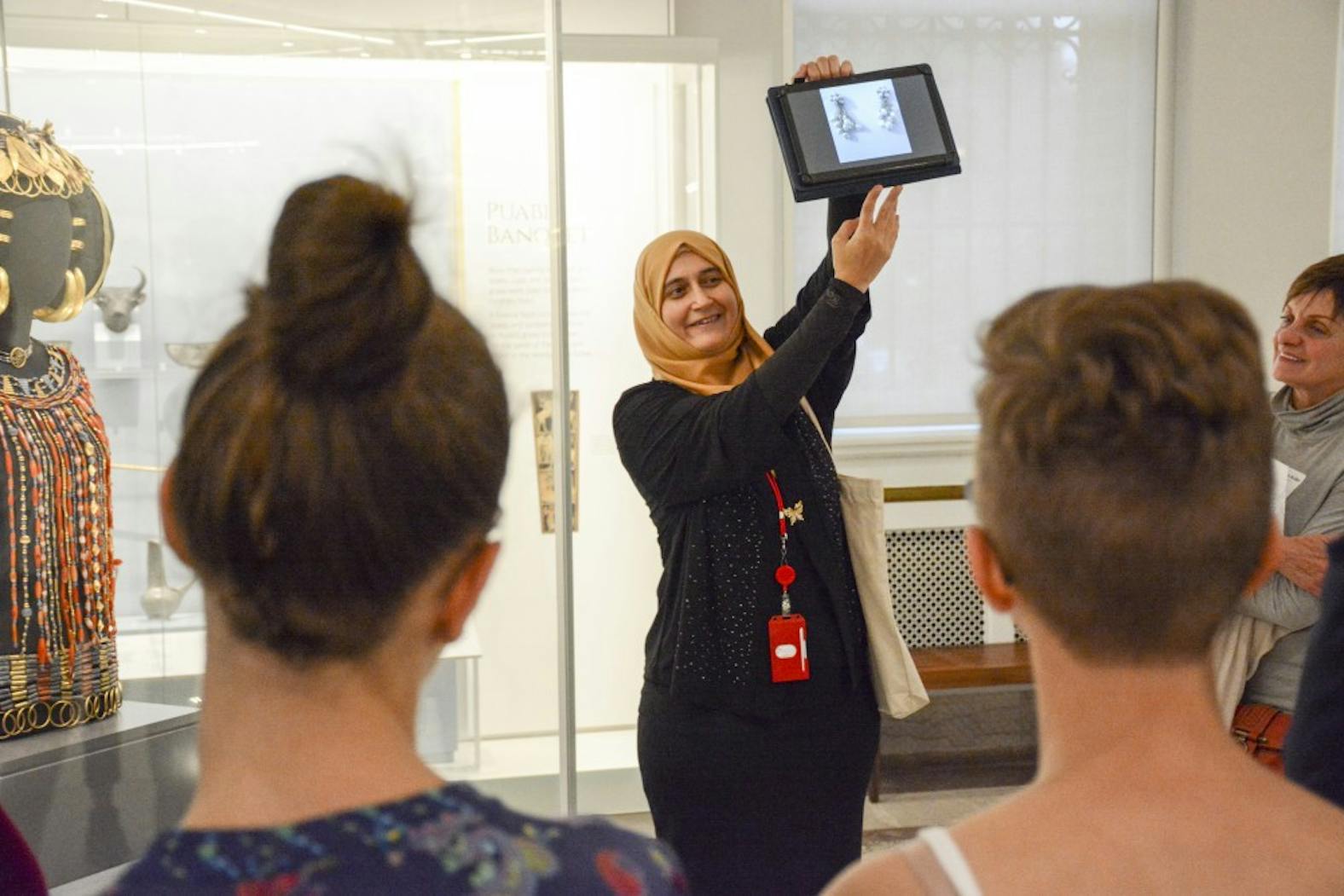 Penn Museum refugee and immigrant tour guides