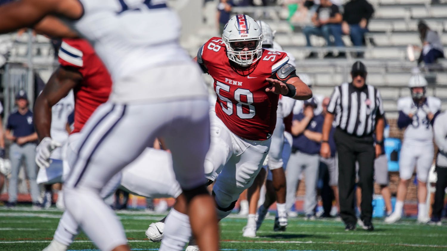 10-22-22 Football vs Yale Trevor Radosevich (Anna Vazhaeparambil)-01.jpg