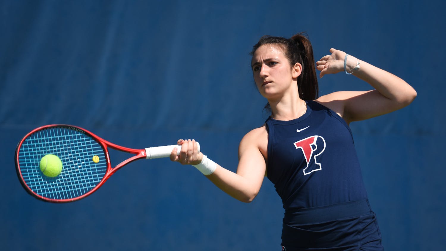 04-09-23 Women's Tennis vs Columbia Gavriella Smith (Nathaniel Sirlin).jpg