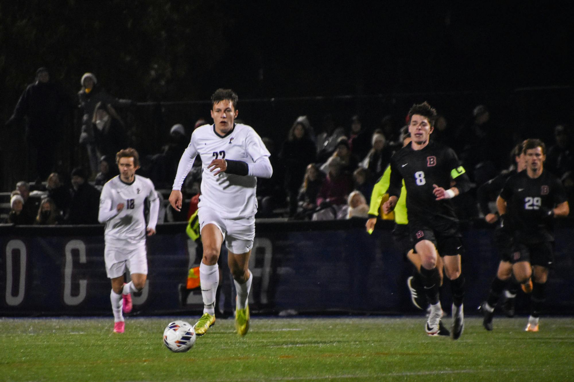 11-10-23 Men's Soccer vs Brown Ivy Tournament Semifinals Stas Korzeniowski (Sydney Curran).jpg