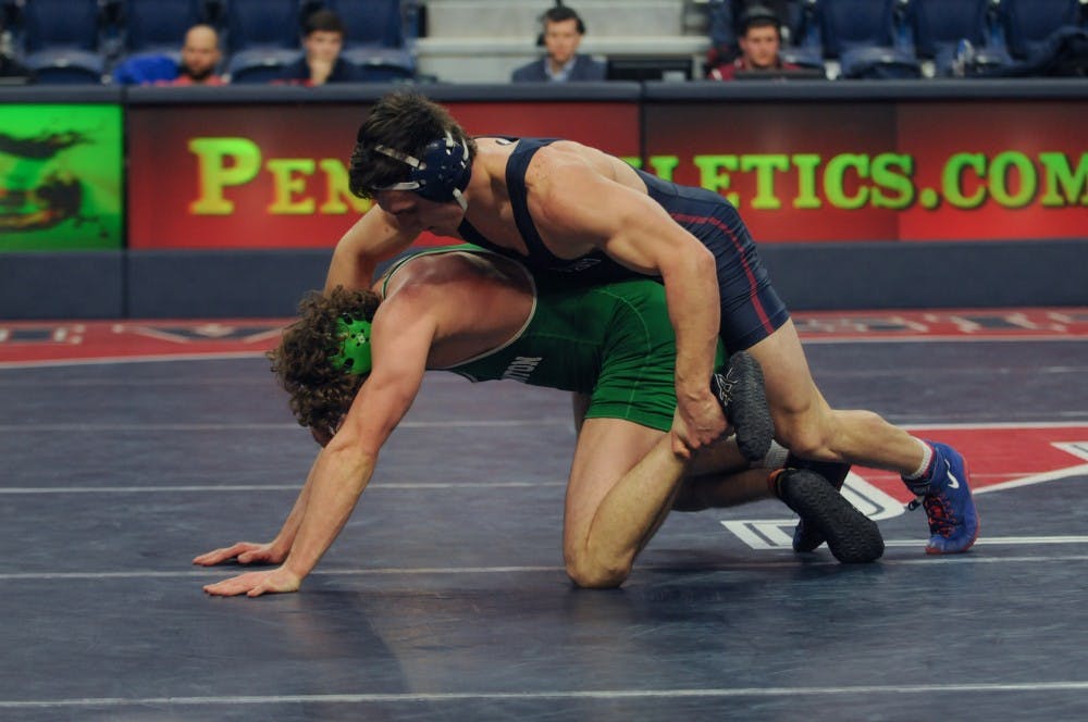 Senior Casey Kent and the rest of the Penn wrestling team have a tall task ahead of them this weekend, with two tough opponents on the slate and little time to rest in between.