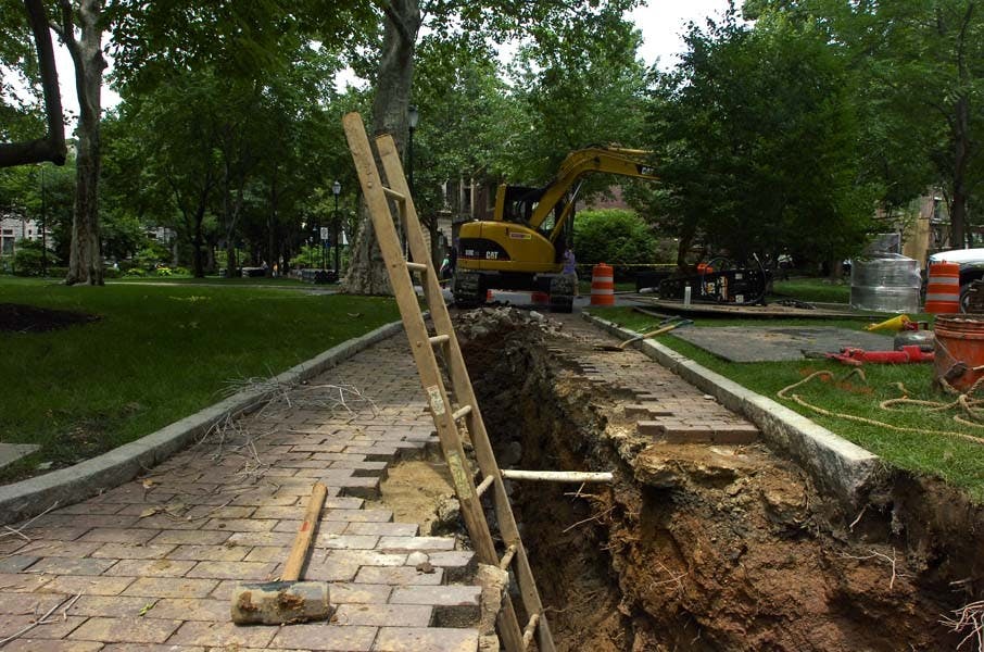 Summer construction projects on schedule, except for old Hillel