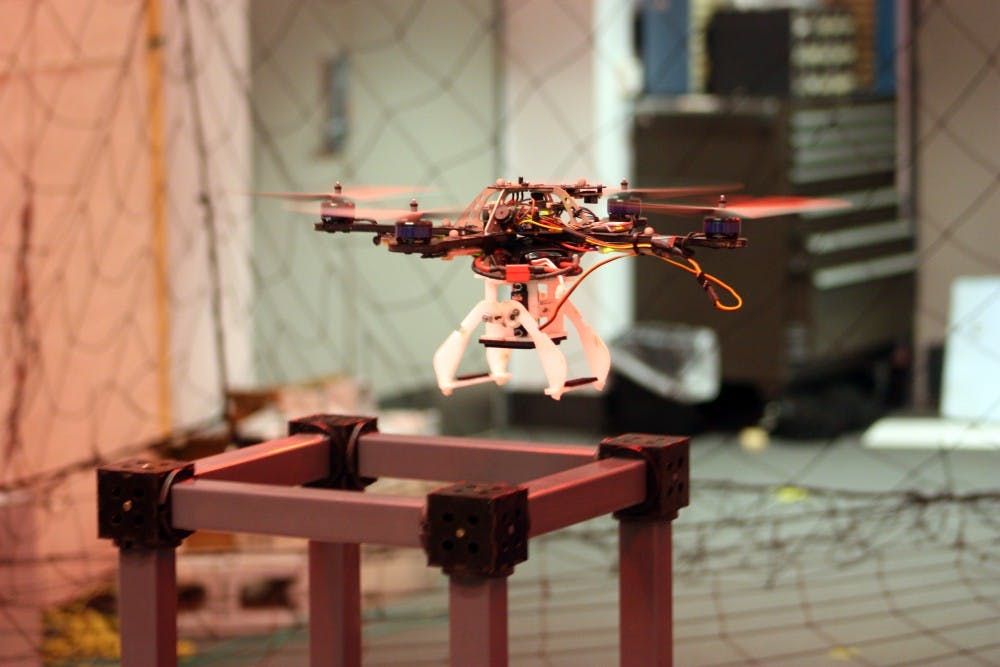 GRASP-designed flying robots model insect systems