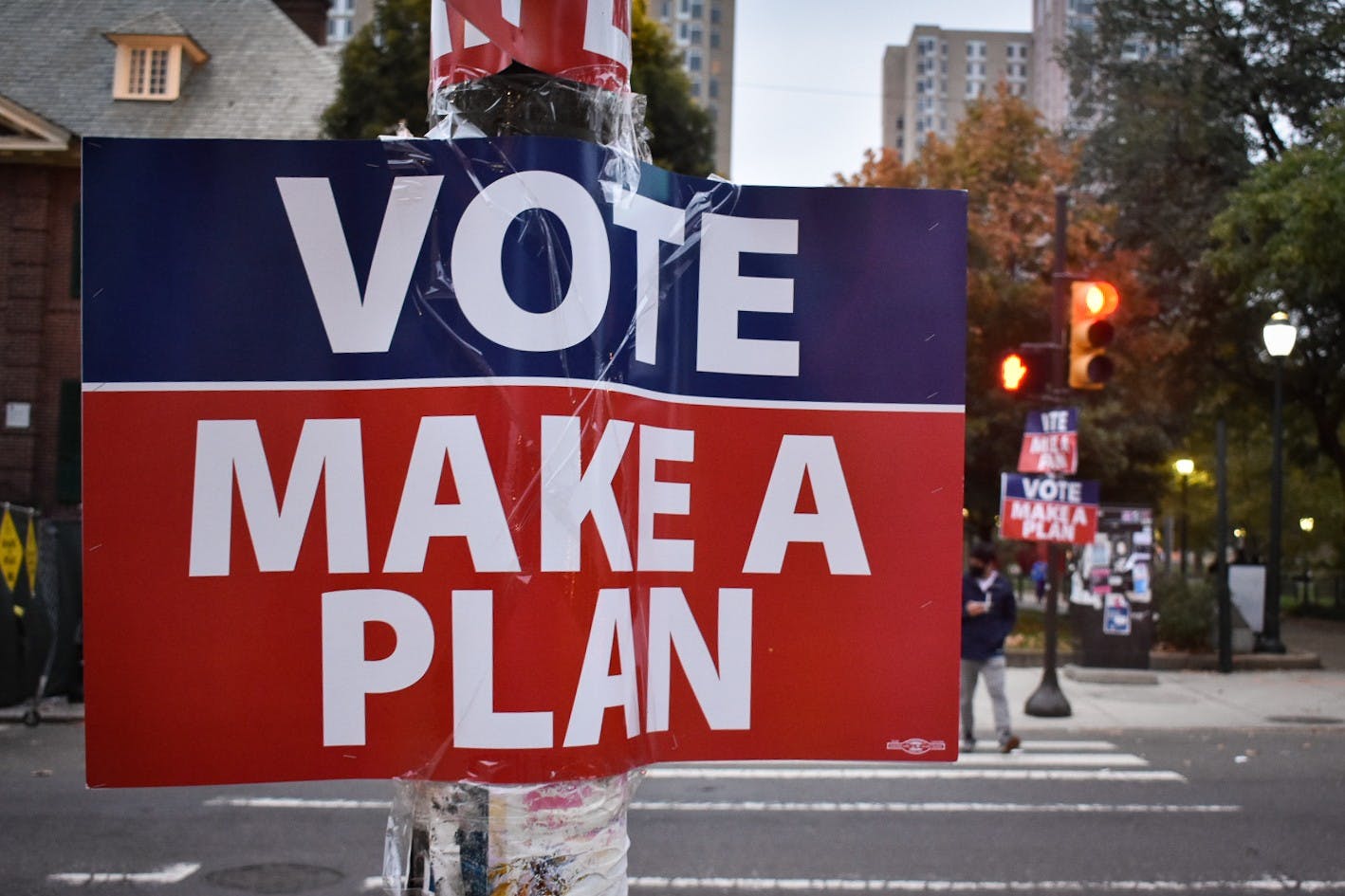 Vote Make a Plan Sign Election Voting.JPG