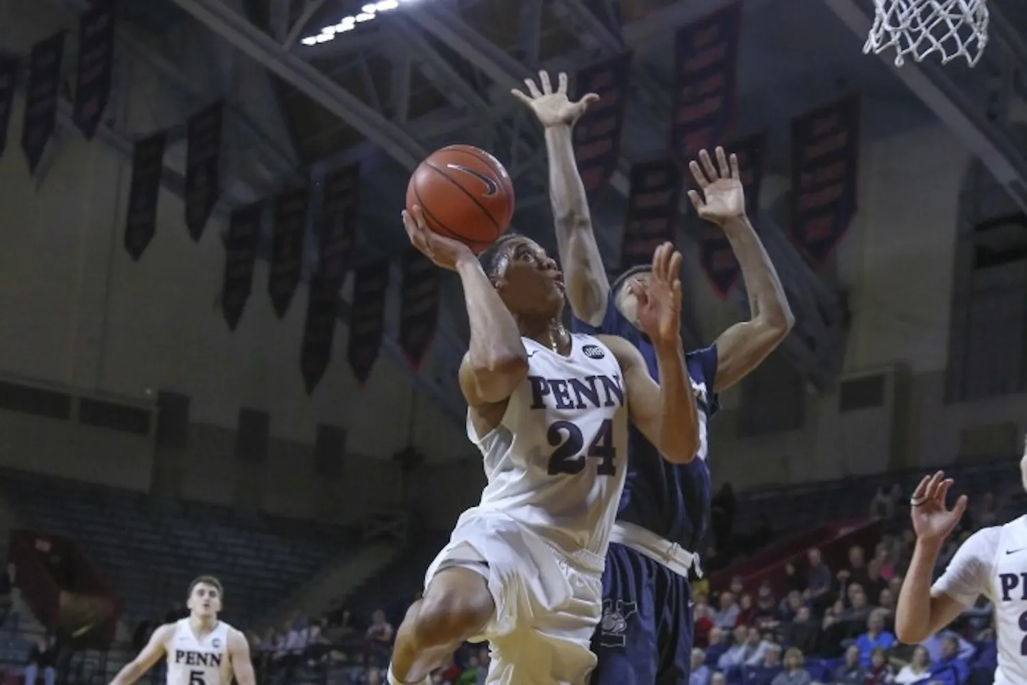 On his Senior Night and the last regular season game of his career, senior captain Matt Howard carried Penn to a victory over Harvard and a spot in the Ivy Tournament.