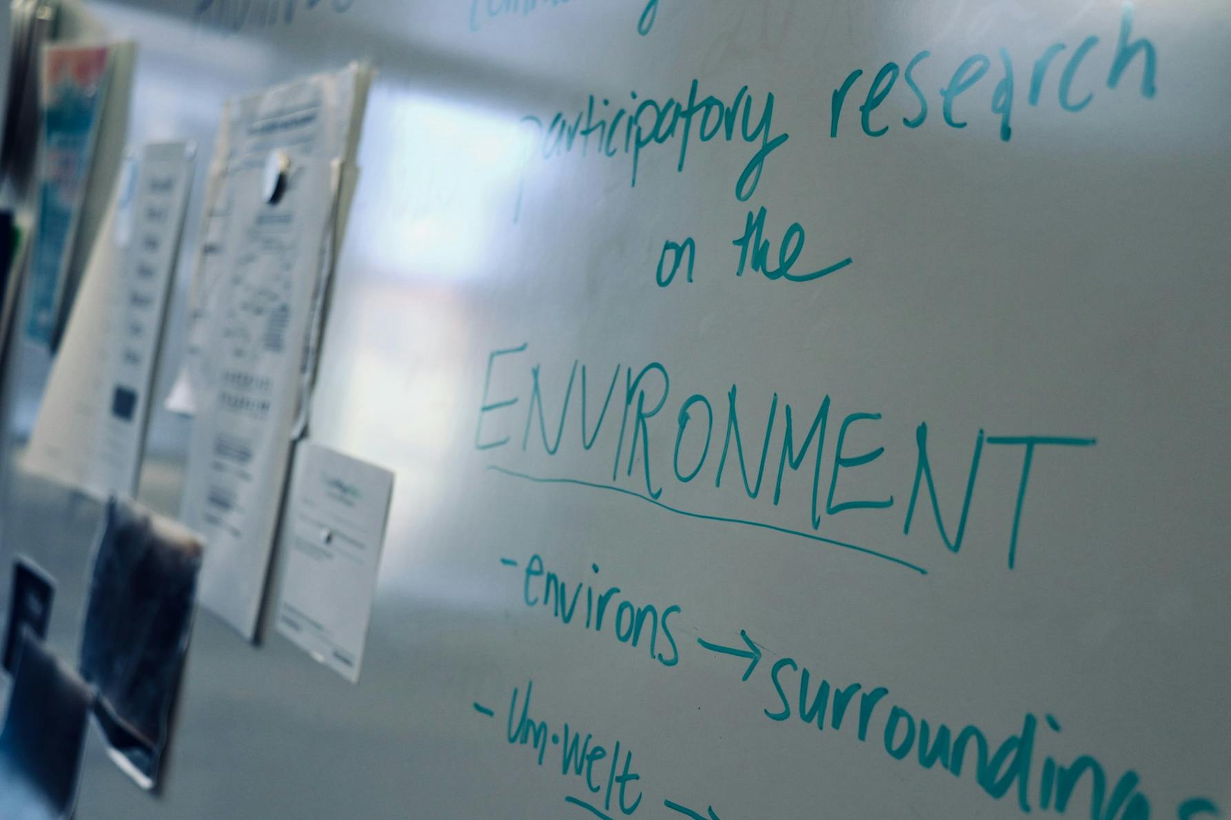Penn Program in Environmental Humanities Bethany Wiggin whiteboard PPEH