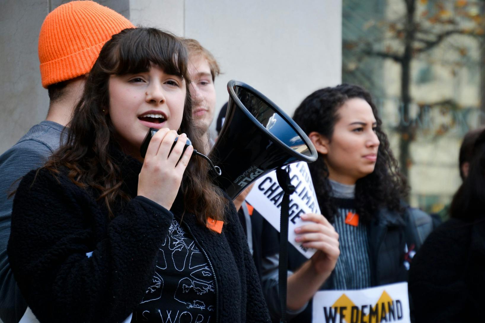 11-08-19 Fossil Free Penn FFP Board of Trustees Climate Change Emma Glasser (Kylie Cooper).jpg