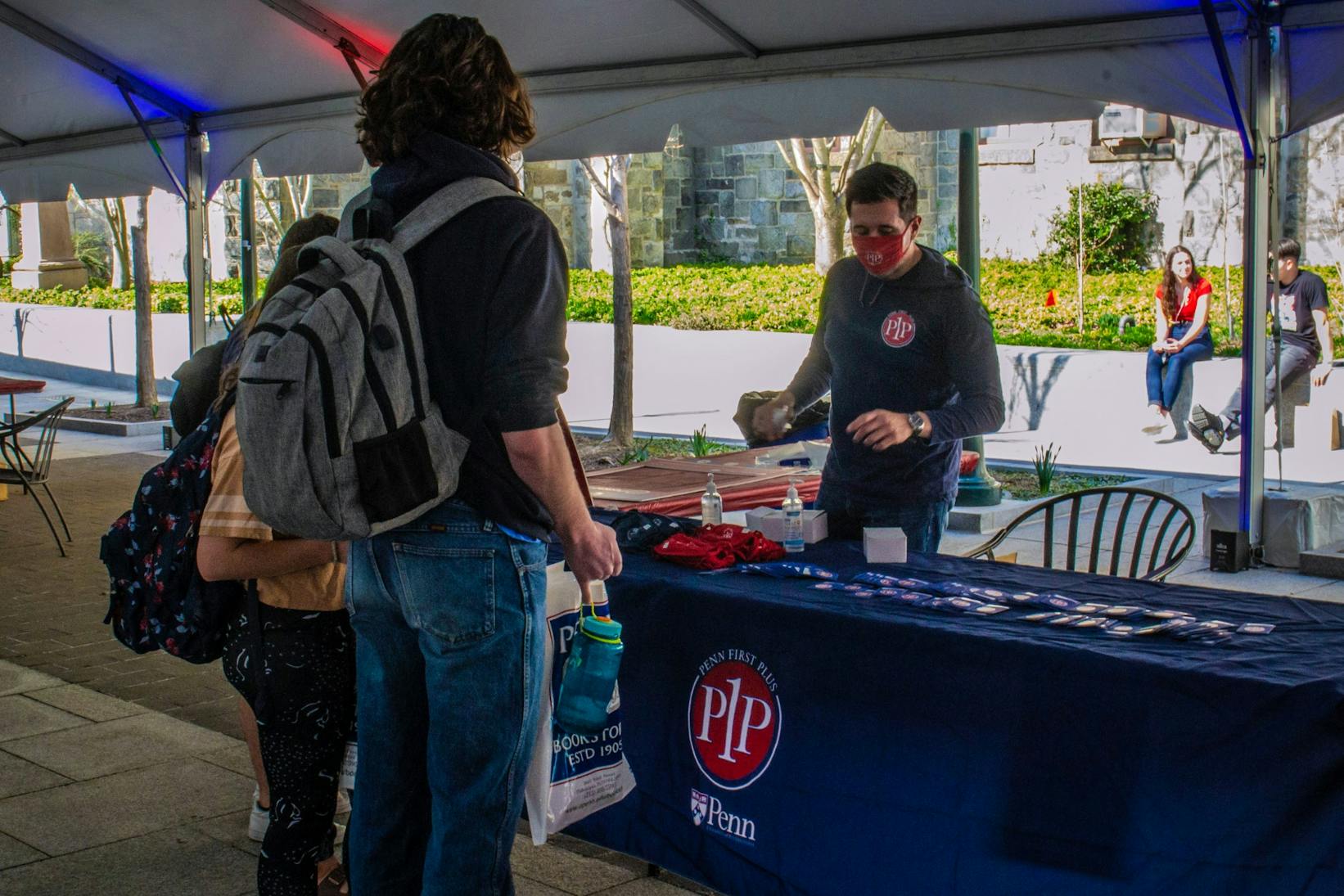 03-11-21 Spring Stay COVID-19 Masks Penn First Plus P1P Grab and Greet (Nicholas Fernandez).jpeg