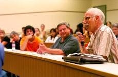 An antiwar evening in Huntsman