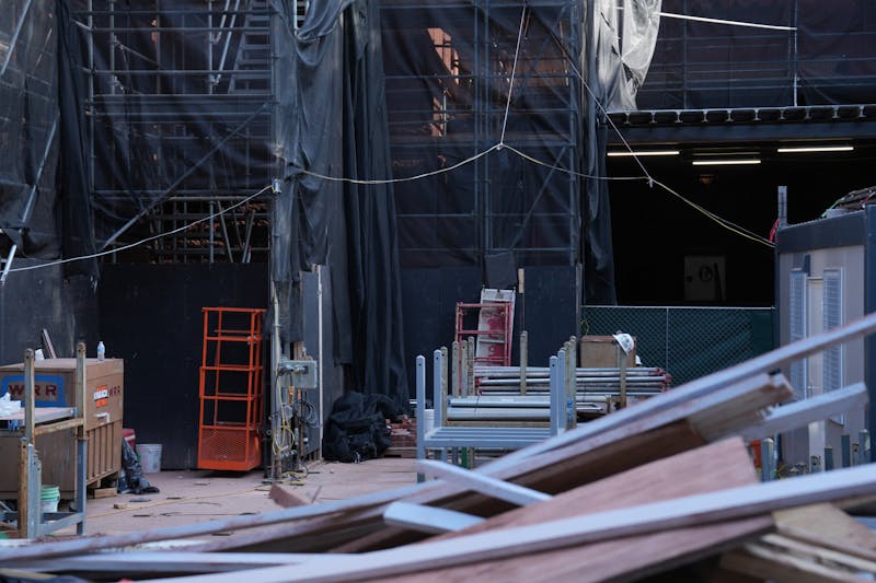 A walk through construction at Penn this summer