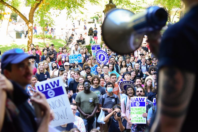 Penn graduate student workers release union bargaining survey amid fight for increased stipend