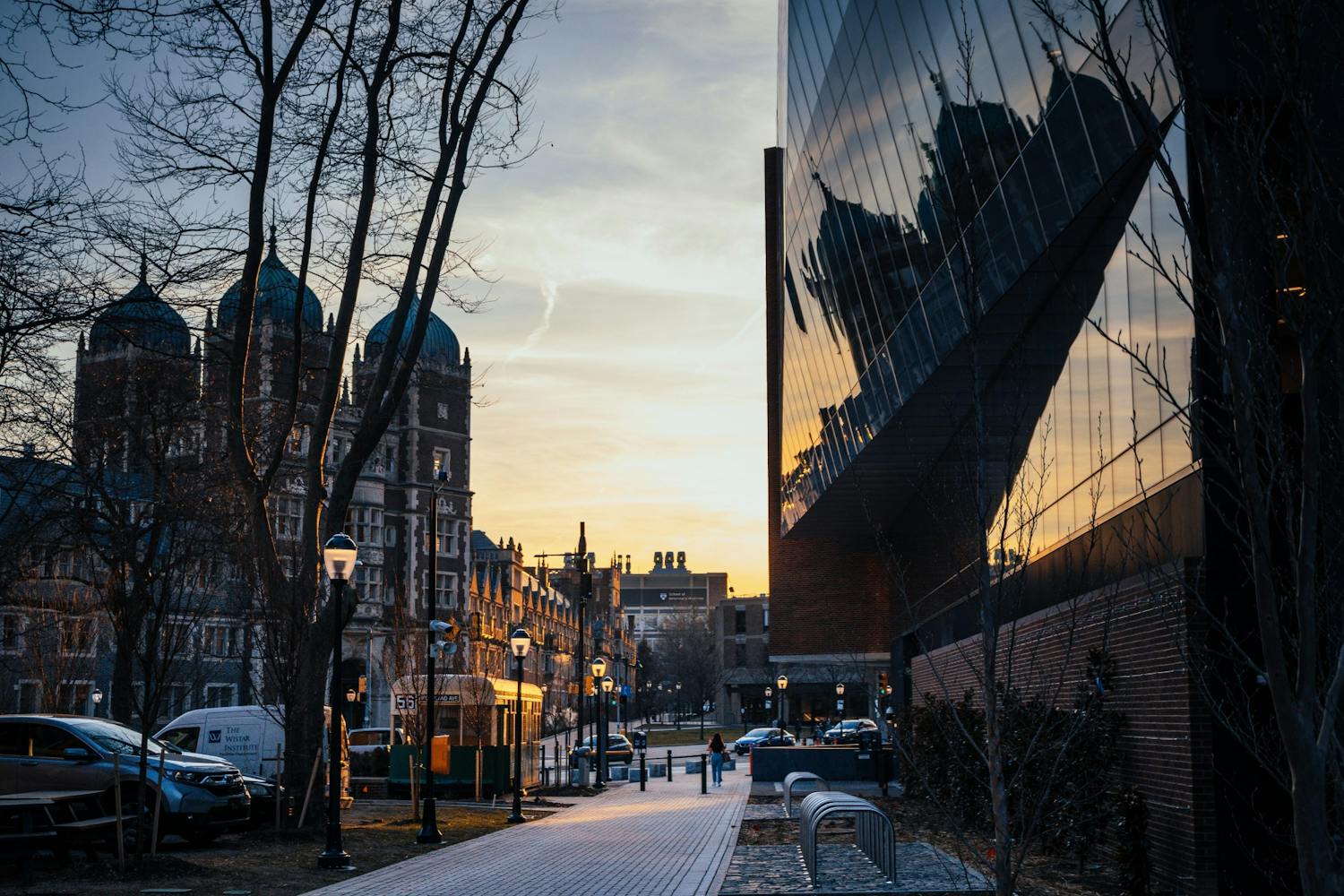 3-17-21 Quad Reflection Sunset (Simmi Mourya)