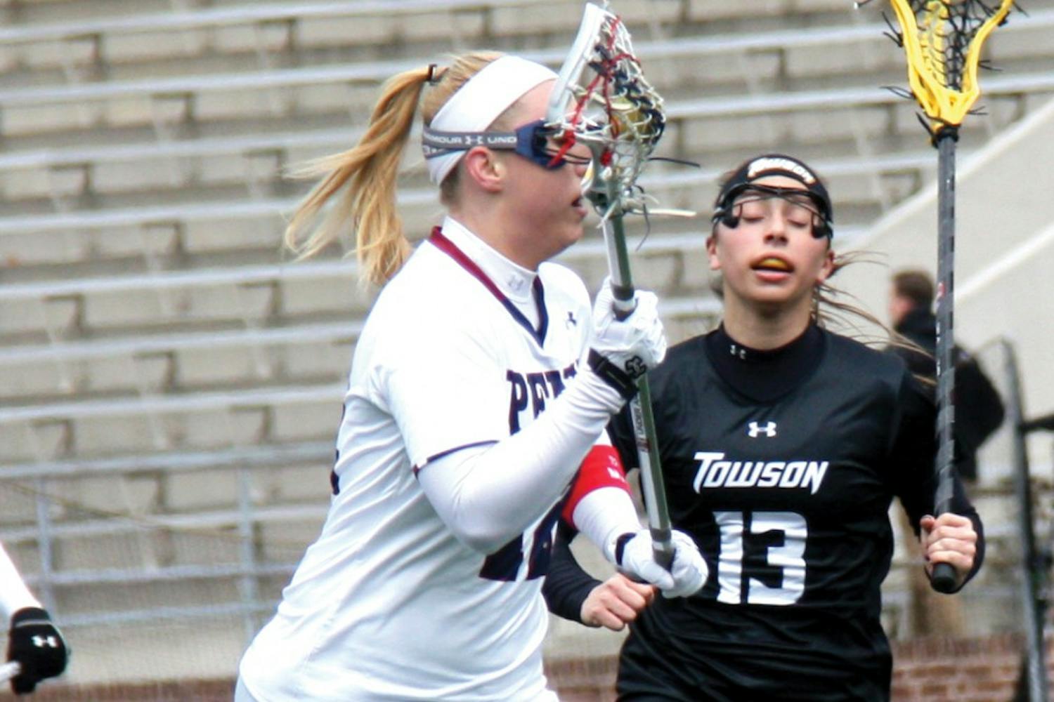 Women's lacrosse against Towson