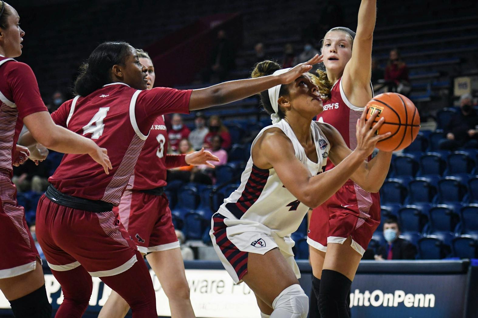 12-07-21 Women's Basketball vs. St. Joseph's Kennedy Suttle (Anna Vazhaeparambil).jpg
