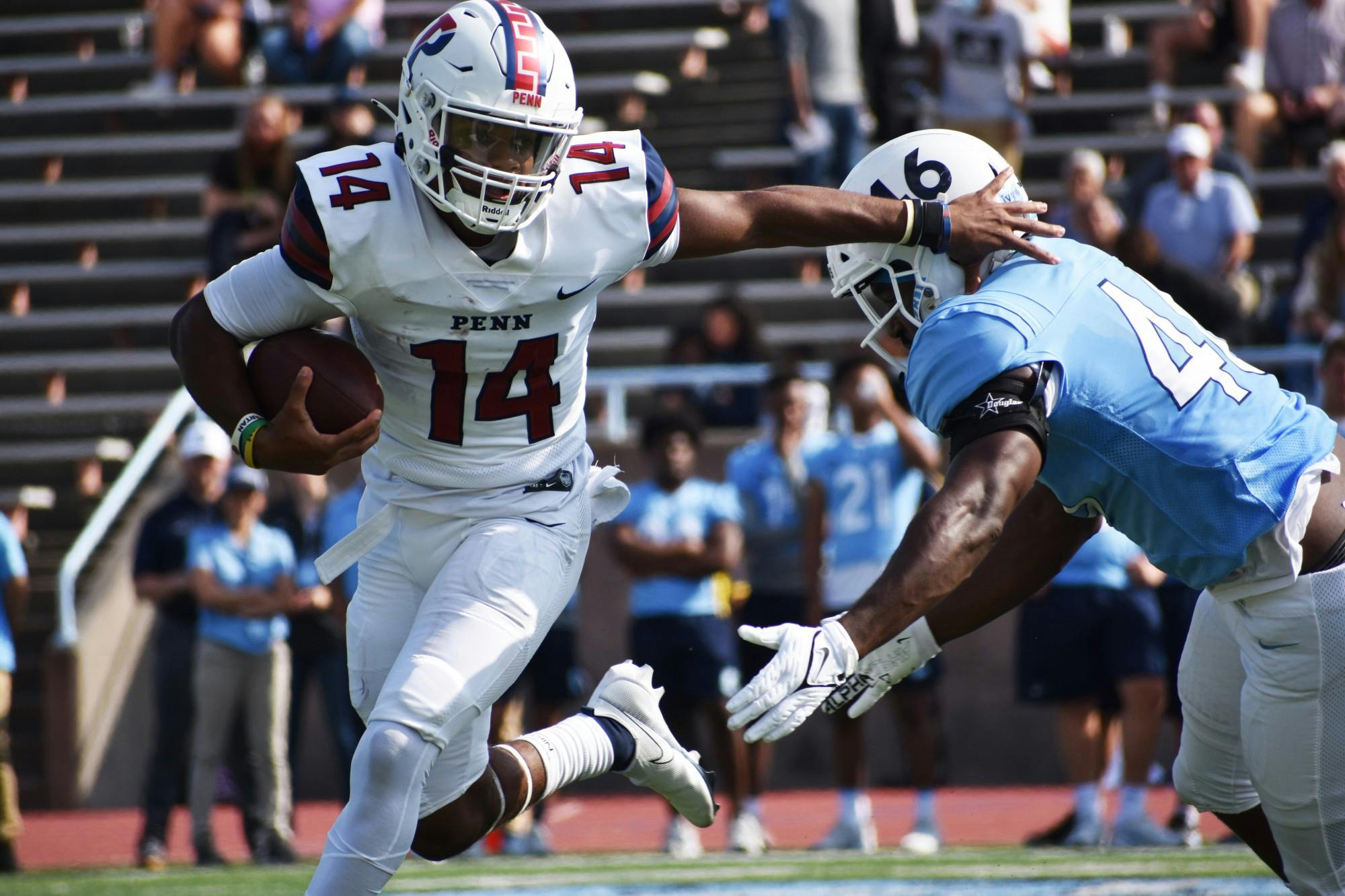 10-16-2021 Football vs Columbia Maurcus McDaniel (Samantha Turner).JPG