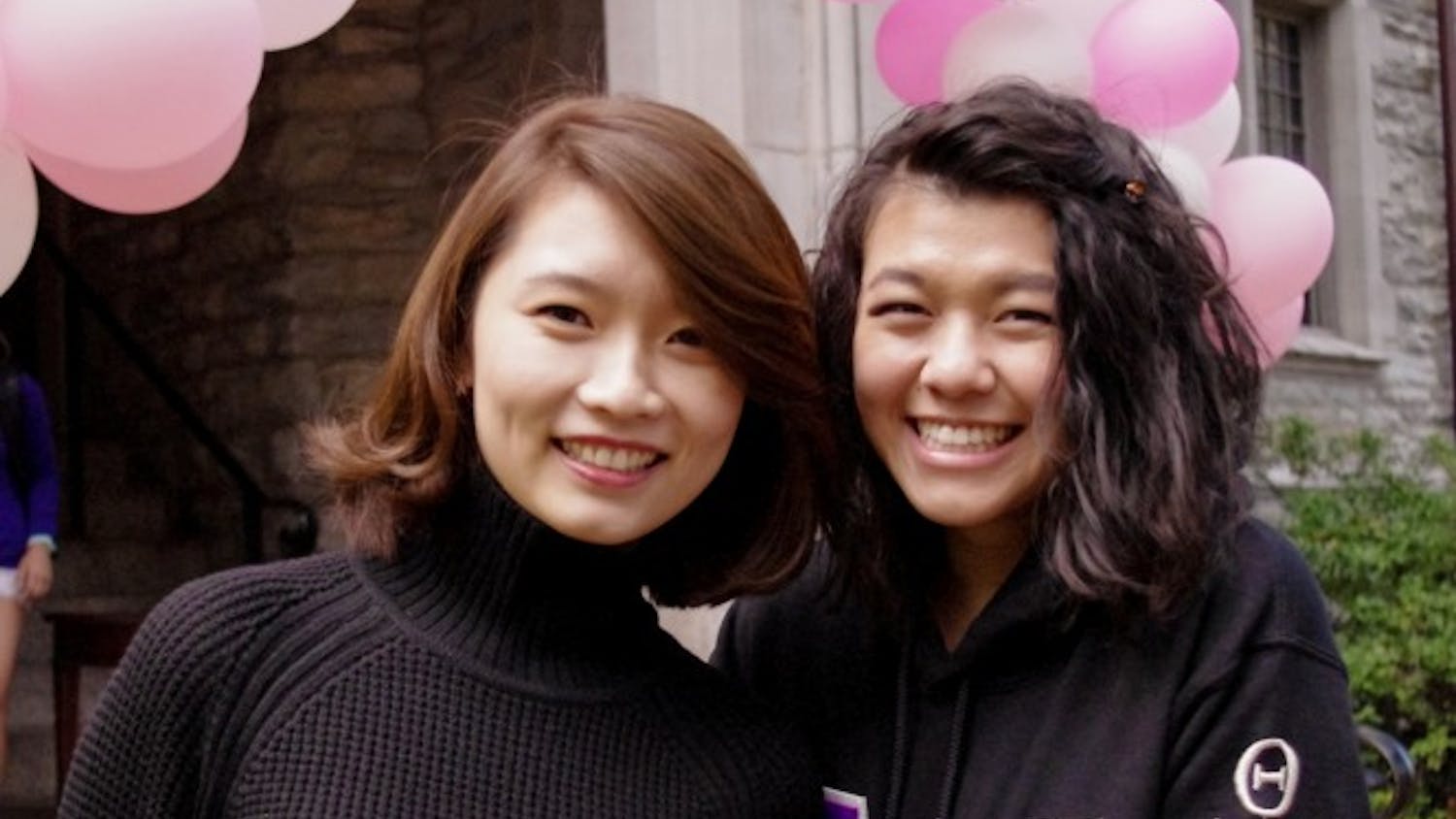 Members of Penn's aKDPhi their 14th Annual Breast Cancer Awareness Coffeehouse this past Friday.