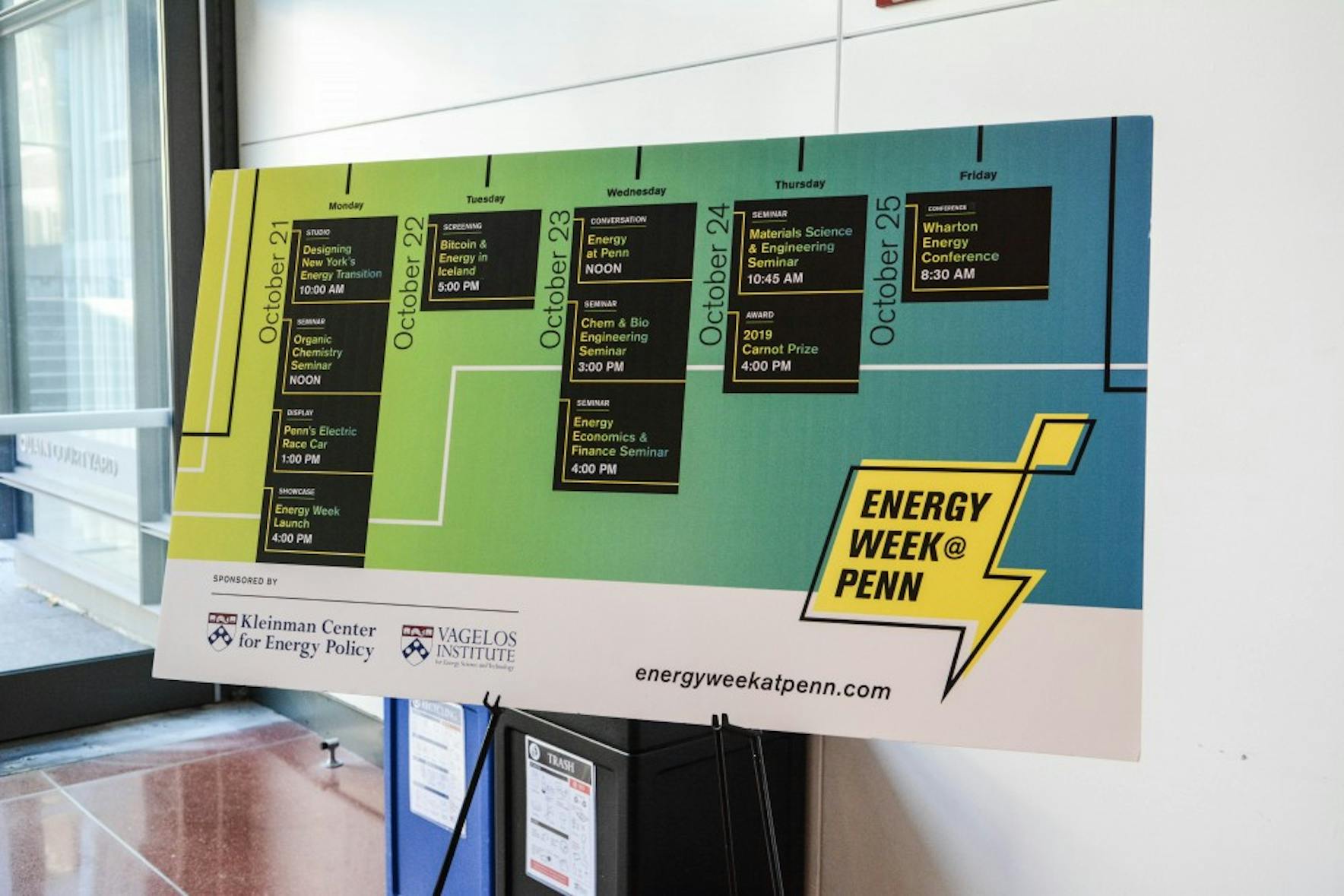 energy week 2019 calendar