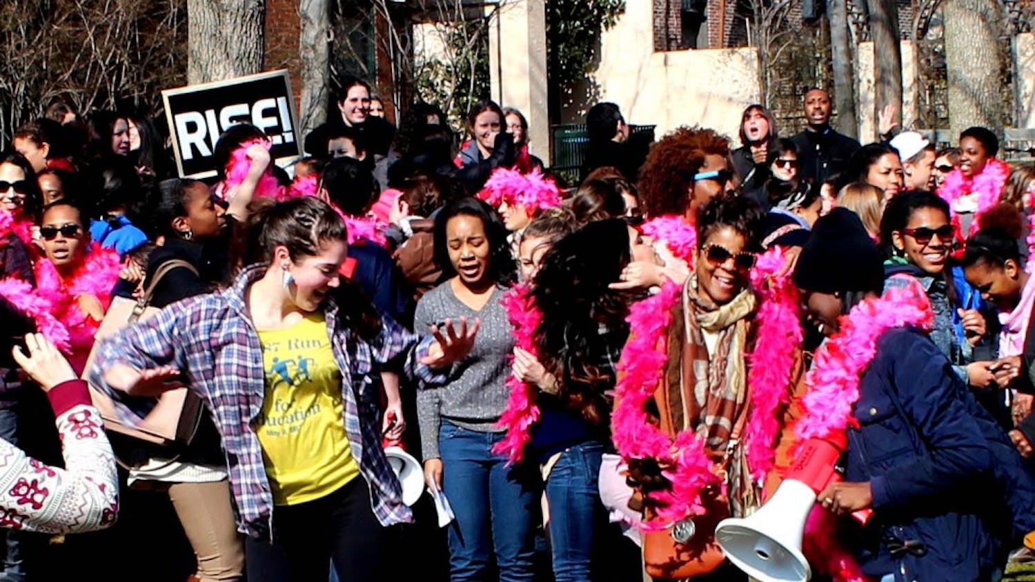 Vagina Monologues and flash mob