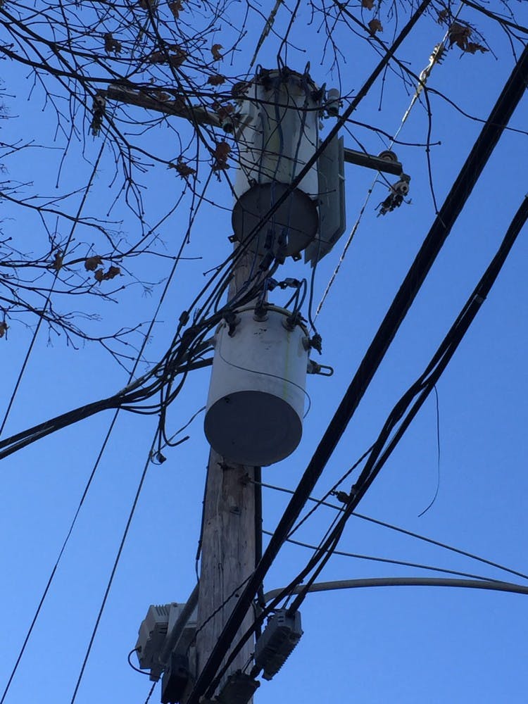 The area nearby the transformer explosion has a recent history of criminal activity.