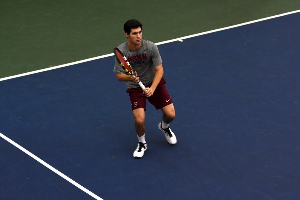 Senior Matt Nardella is one of five captains who will be called upon to provide leadership for the Penn tennis squads this season.