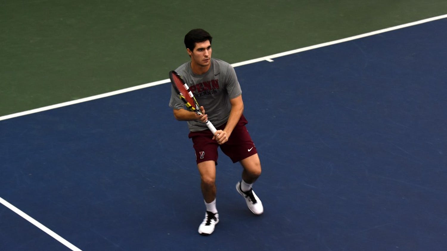 Senior Matt Nardella is one of five captains who will be called upon to provide leadership for the Penn tennis squads this season.